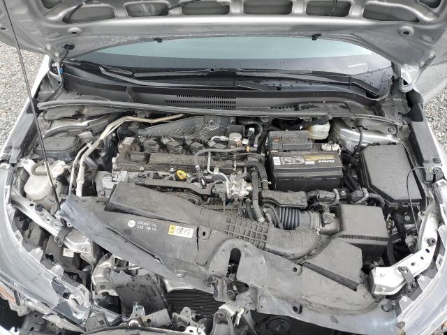 JTDS4MCE0NJ096869 - 2022 TOYOTA COROLLA SE SILVER photo 11