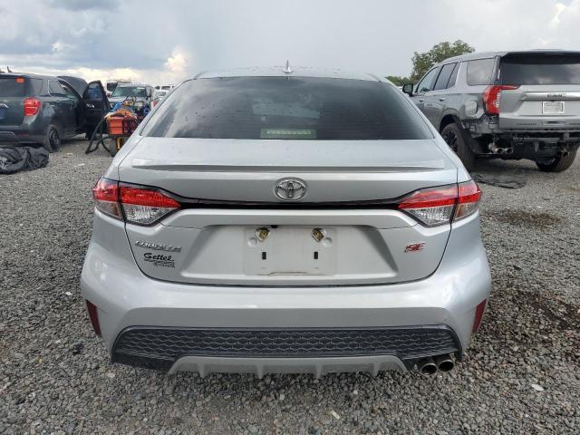JTDS4MCE0NJ096869 - 2022 TOYOTA COROLLA SE SILVER photo 6