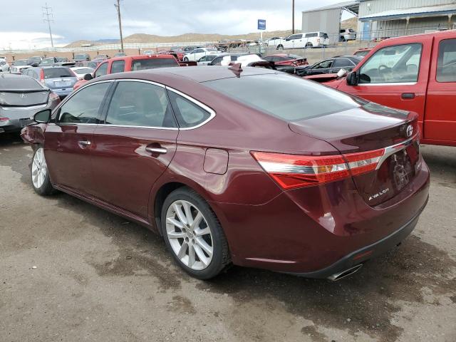 4T1BK1EB2DU007142 - 2013 TOYOTA AVALON BASE 勃艮第红 照片 2