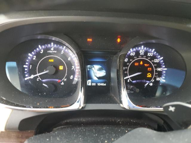 4T1BK1EB2DU007142 - 2013 TOYOTA AVALON BASE 勃艮第红 照片 9