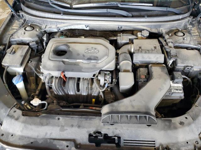 5NPE24AF7JH640348 - 2018 HYUNDAI SONATA SE შავი ფოტო 11