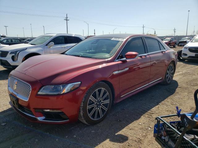 1LN6L9NP9H5607634 - 2017 LINCOLN CONTINENTA RESERVE RED photo 1
