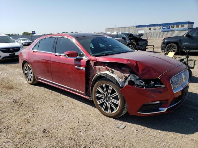 1LN6L9NP9H5607634 - 2017 LINCOLN CONTINENTA RESERVE RED photo 4