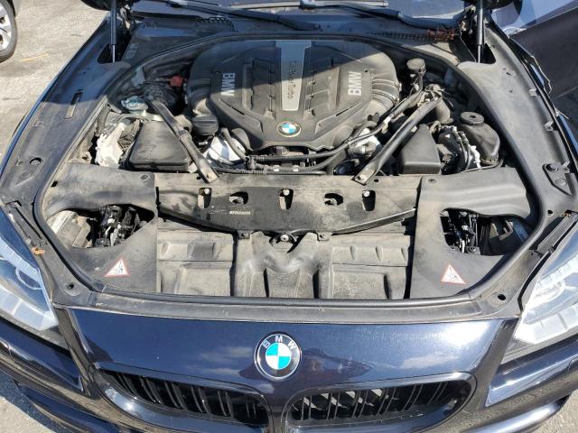 WBA6B4C51DD098826 - 2013 BMW 650 XI BLUE photo 11