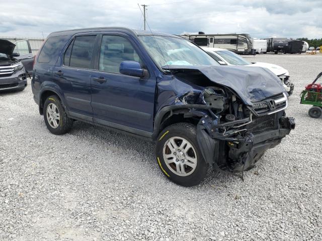 SHSRD78864U253757 - 2004 HONDA CR-V EX 蓝色 照片 4