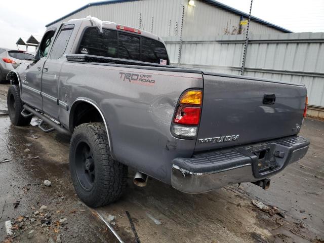 5TBRT34112S294083 - 2002 TOYOTA TUNDRA ACCESS CAB GRAY photo 2