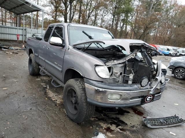 5TBRT34112S294083 - 2002 TOYOTA TUNDRA ACCESS CAB GRAY photo 4