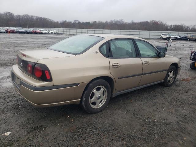 2G1WF52E259203542 - 2005 CHEVROLET IMPALA GOLD photo 3