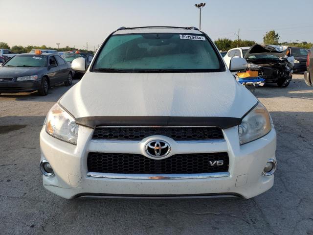 2T3DK4DV4BW036944 - 2011 TOYOTA RAV4 LIMITED WHITE photo 5