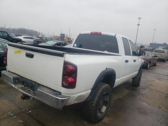 3D7KS28D27G817732 - 2007 DODGE RAM 2500 ST WHITE photo 3