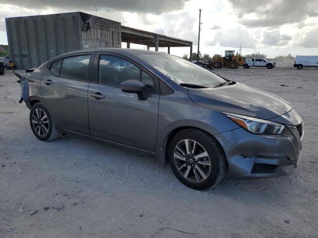 3N1CN8EV4LL876596 - 2020 NISSAN VERSA SV GRAY photo 4