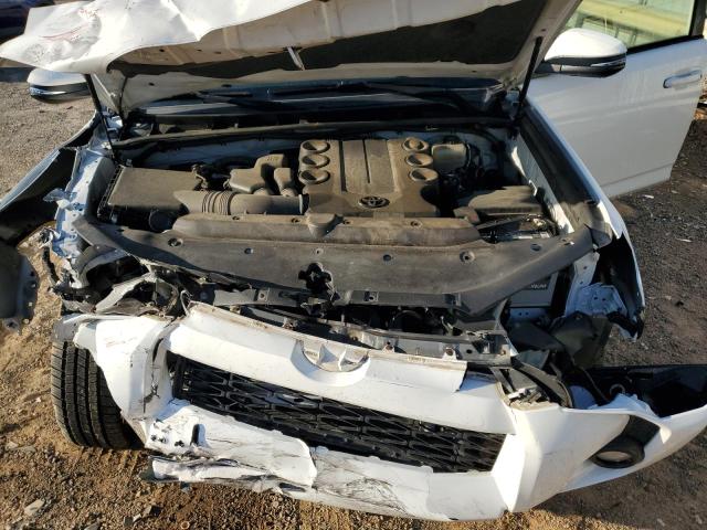 JTEBU5JR9K5715075 - 2019 TOYOTA 4RUNNER SR5/SR5 PREMIUM Biały zdjęcie 12