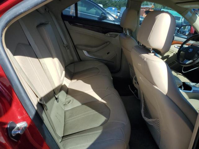 1G6DG5E58C0116049 - 2012 CADILLAC CTS LUXURY COLLECTION Czerwony zdjęcie 10