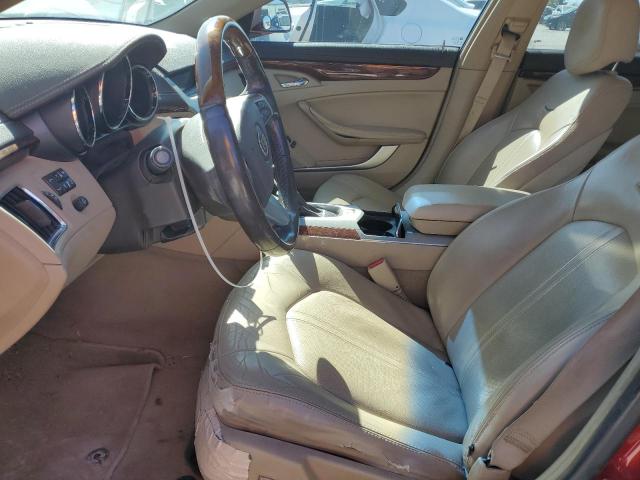 1G6DG5E58C0116049 - 2012 CADILLAC CTS LUXURY COLLECTION Czerwony zdjęcie 7