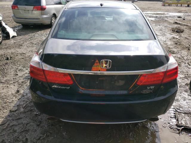 1HGCR3F85DA047351 - 2013 HONDA ACCORD EXL BLACK photo 6