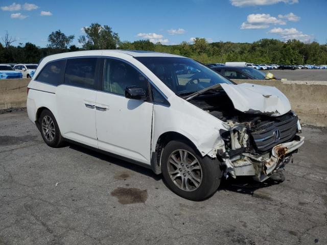 5FNRL5H67CB029991 - 2012 HONDA ODYSSEY EXL WHITE photo 4