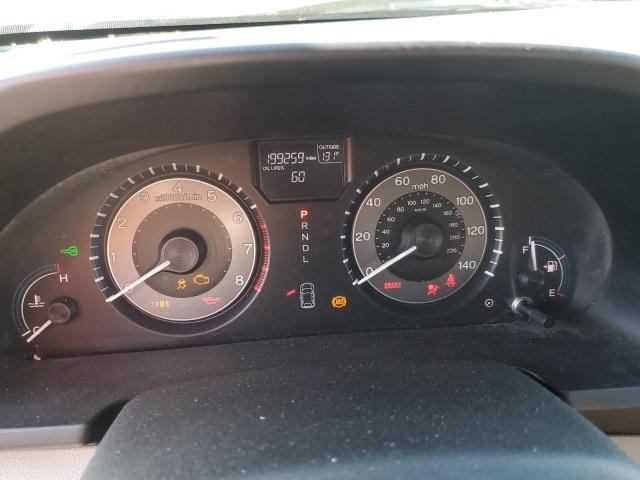 5FNRL5H67CB029991 - 2012 HONDA ODYSSEY EXL WHITE photo 9