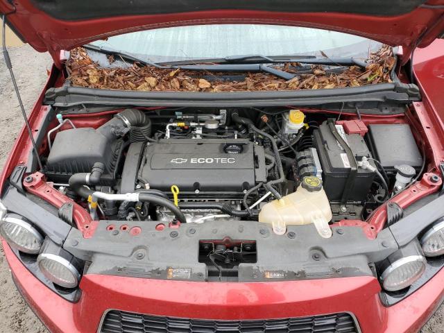 1G1JA5SG8D4157758 - 2013 CHEVROLET SONIC LS 红色 照片 11