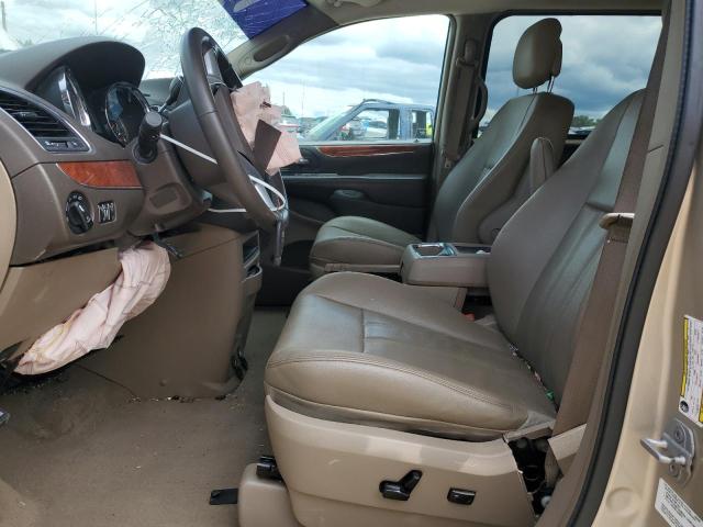 2C4RC1BG6DR809383 - 2013 CHRYSLER TOWN & COU TOURING TAN photo 7