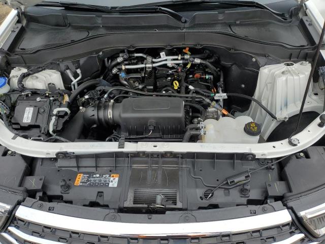 1FMSK8DH6PGB36468 - 2023 FORD EXPLORER XLT WHITE photo 12