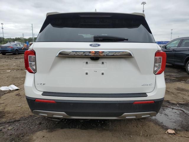 1FMSK8DH6PGB36468 - 2023 FORD EXPLORER XLT WHITE photo 6