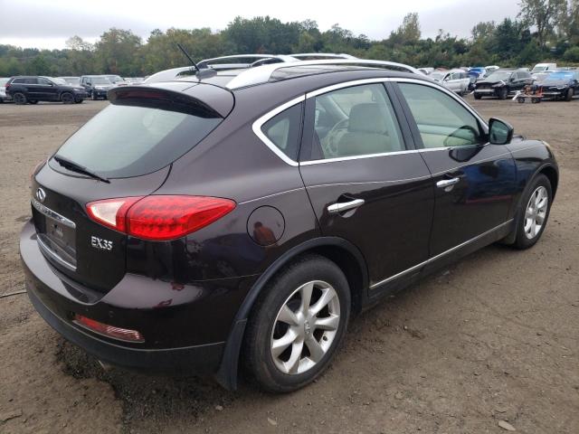 JN1AJ0HR9AM754628 - 2010 INFINITI EX35 BASE ბურგუნდია ფოტო 3