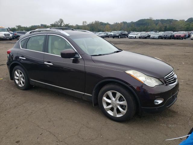JN1AJ0HR9AM754628 - 2010 INFINITI EX35 BASE ბურგუნდია ფოტო 4