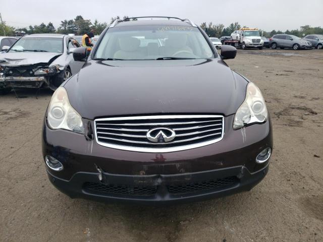 JN1AJ0HR9AM754628 - 2010 INFINITI EX35 BASE ბურგუნდია ფოტო 5