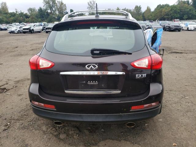 JN1AJ0HR9AM754628 - 2010 INFINITI EX35 BASE ბურგუნდია ფოტო 6