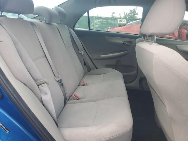 JTDBU4EE3AJ060651 - 2010 TOYOTA COROLLA BASE BLUE photo 10