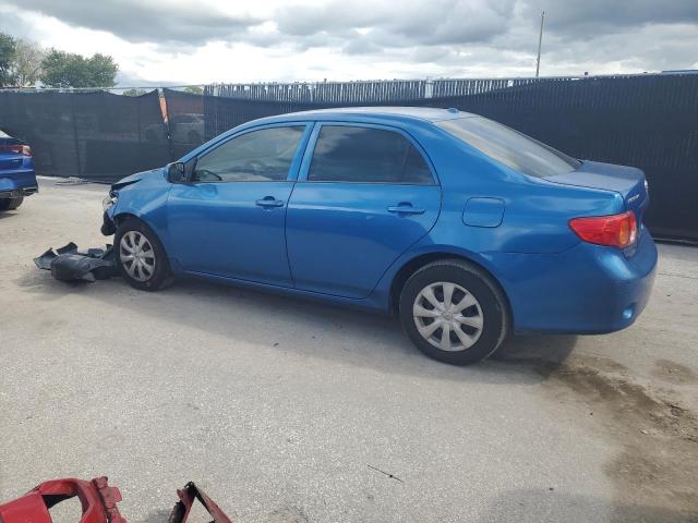 JTDBU4EE3AJ060651 - 2010 TOYOTA COROLLA BASE BLUE photo 2
