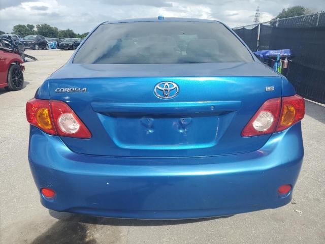 JTDBU4EE3AJ060651 - 2010 TOYOTA COROLLA BASE BLUE photo 6