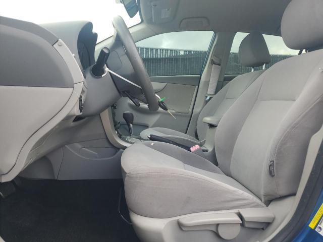 JTDBU4EE3AJ060651 - 2010 TOYOTA COROLLA BASE BLUE photo 7