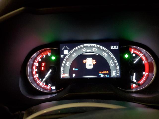 2T3F1RFV4PW352082 - 2023 TOYOTA RAV4 LE GRAY photo 9