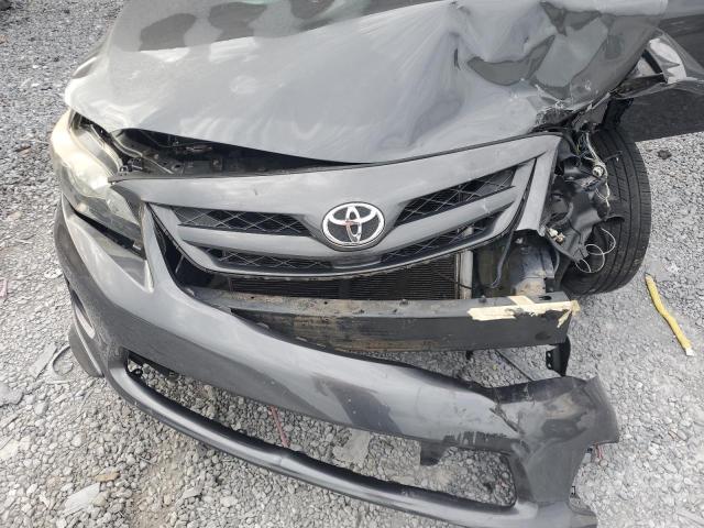 2T1BU4EE5BC631103 - 2011 TOYOTA COROLLA BASE გრაფიტი ფოტო 11