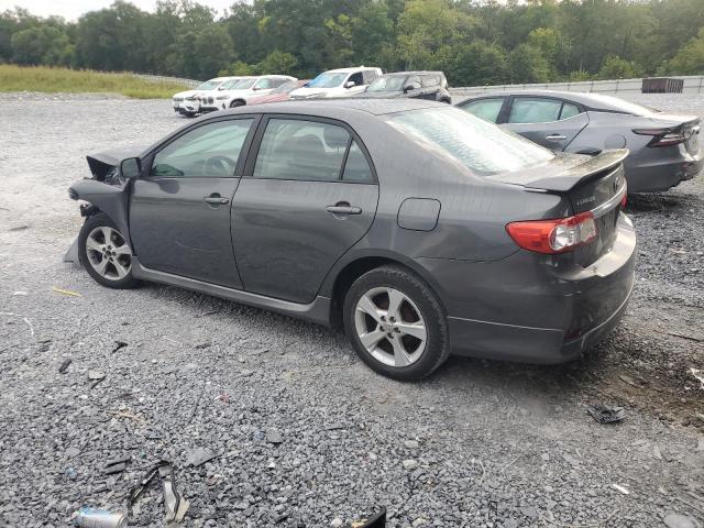 2T1BU4EE5BC631103 - 2011 TOYOTA COROLLA BASE გრაფიტი ფოტო 2