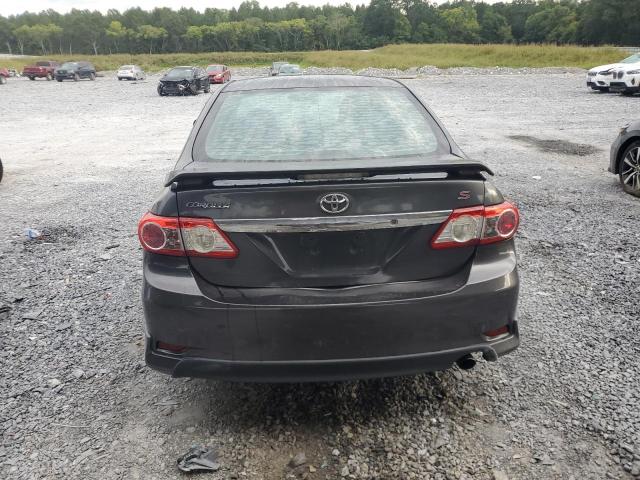 2T1BU4EE5BC631103 - 2011 TOYOTA COROLLA BASE გრაფიტი ფოტო 6