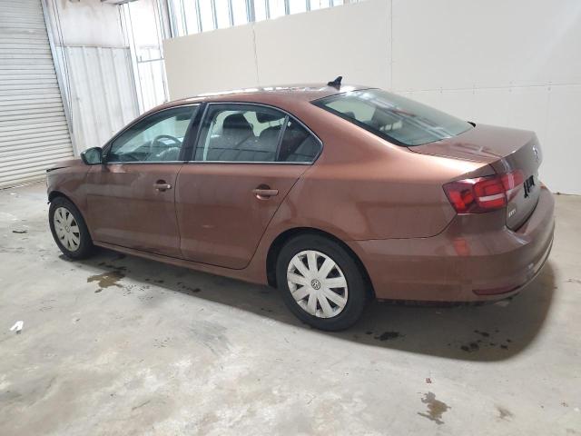 3VW267AJ7GM416185 - 2016 VOLKSWAGEN JETTA S BROWN photo 2