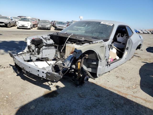 2C3CDZFJ1MH500339 - 2021 DODGE CHALLENGER R/T SCAT PACK GRAY photo 1