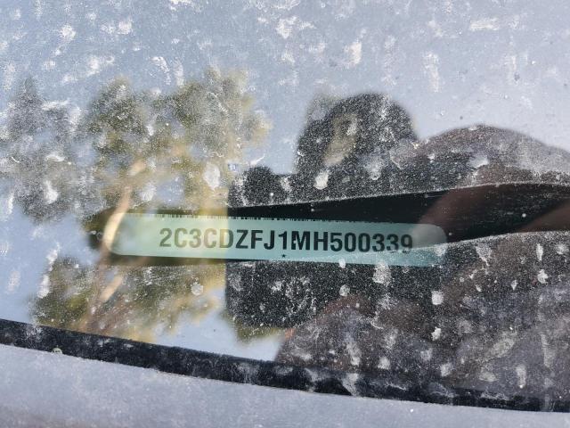 2C3CDZFJ1MH500339 - 2021 DODGE CHALLENGER R/T SCAT PACK GRAY photo 12