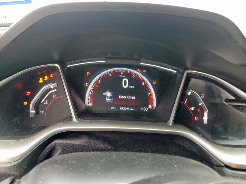 2HGFC2F84KH527386 - 2019 HONDA CIVIC SPORT Grau Foto 9