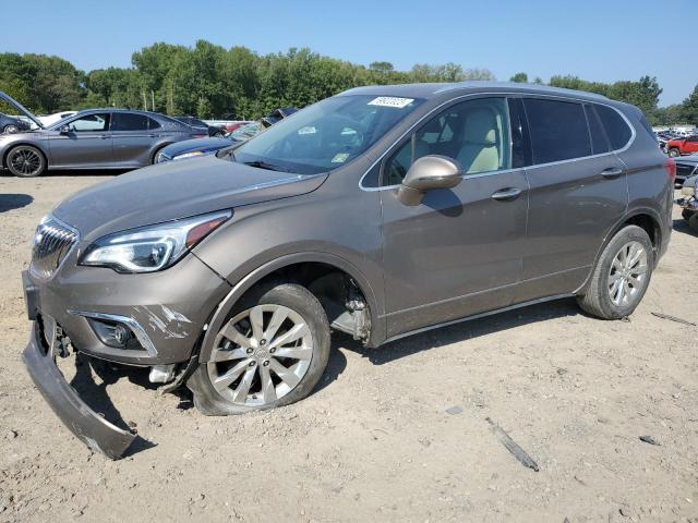 LRBFXBSA7HD025116 - 2017 BUICK ENVISION ESSENCE BROWN photo 1