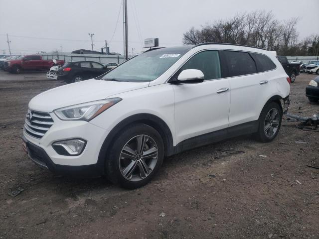 KM8SR4HF1EU079673 - 2014 HYUNDAI SANTA FE GLS WHITE photo 1