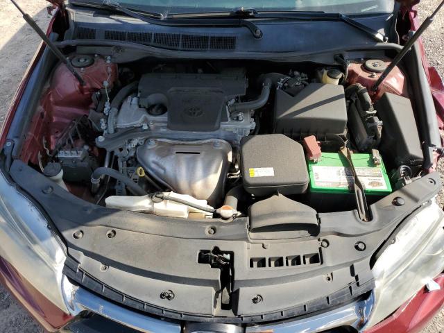 4T1BF1FK9GU519620 - 2016 TOYOTA CAMRY LE RED photo 11