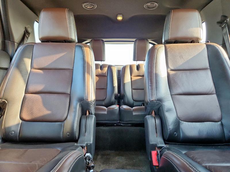 1FM5K8GT3EGB18696 - 2014 FORD EXPLORER SPORT შავი ფოტო 10