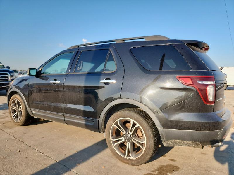 1FM5K8GT3EGB18696 - 2014 FORD EXPLORER SPORT შავი ფოტო 2
