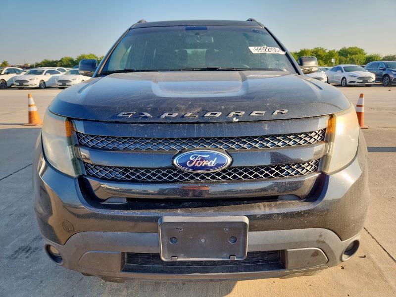 1FM5K8GT3EGB18696 - 2014 FORD EXPLORER SPORT შავი ფოტო 5