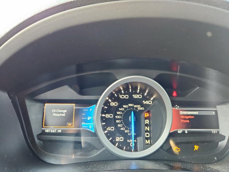 1FM5K8GT3EGB18696 - 2014 FORD EXPLORER SPORT შავი ფოტო 9