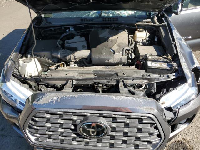 3TMCZ5AN0PM575863 - 2023 TOYOTA TACOMA DOUBLE CAB GRAY photo 11