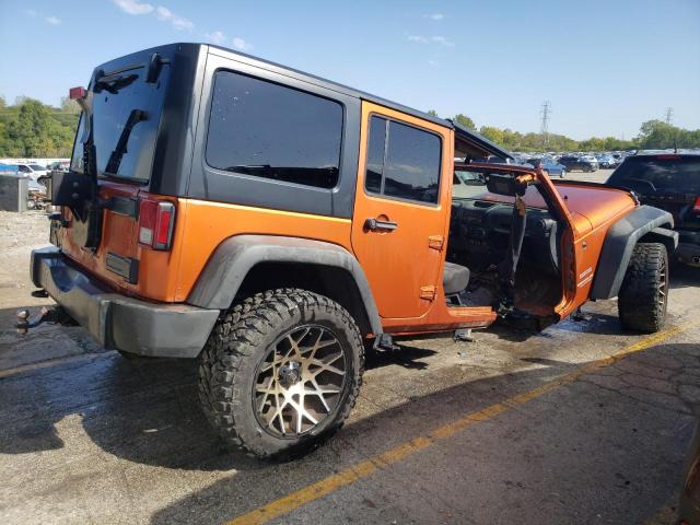 1J4BA3H12BL626178 - 2011 JEEP WRANGLER U SPORT ORANGE photo 3